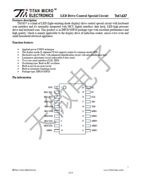 tm1637 datasheet|tm1637 datasheet english.